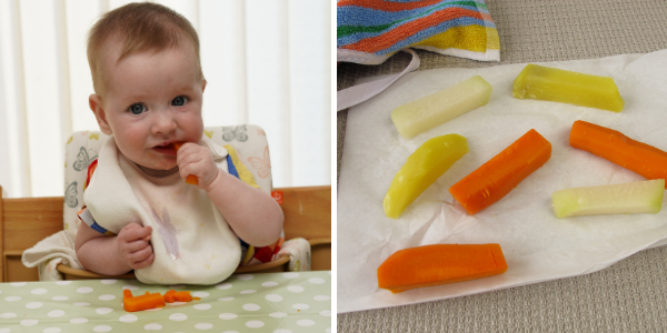 finger foods - baby led weaning approach